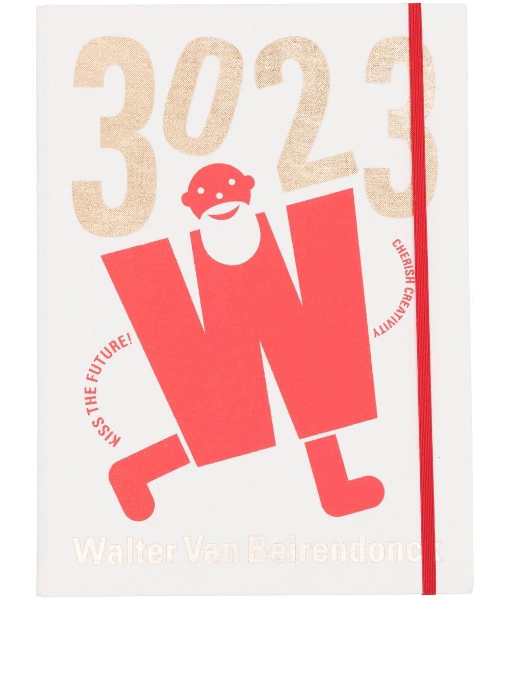 Walter Van Beirendonck graphic print 12-month planner - White von Walter Van Beirendonck