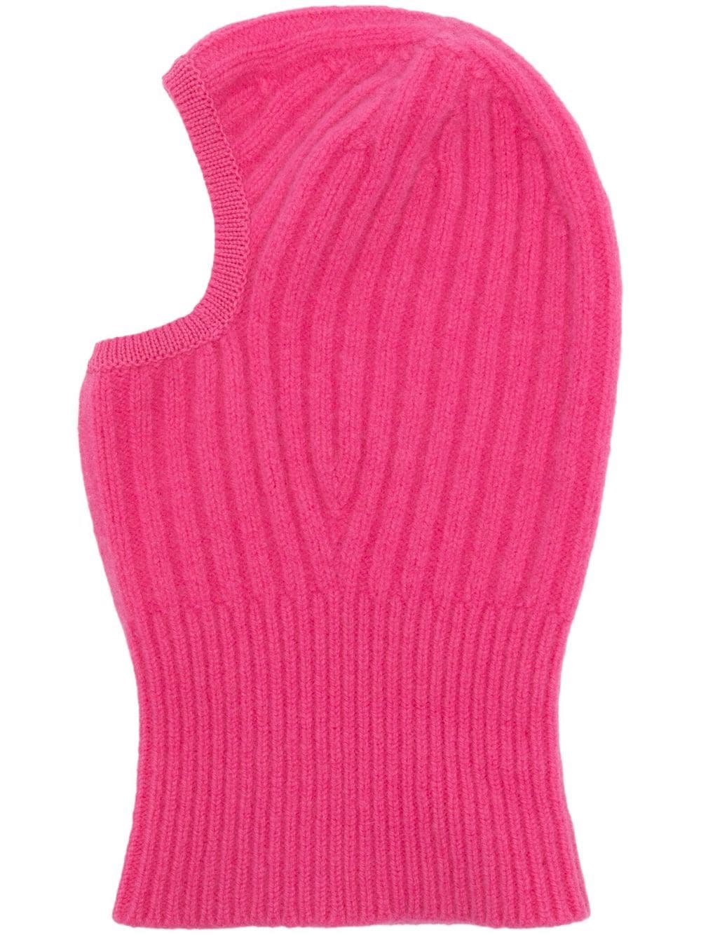 Walter Van Beirendonck knitted wool balaclava - Pink von Walter Van Beirendonck