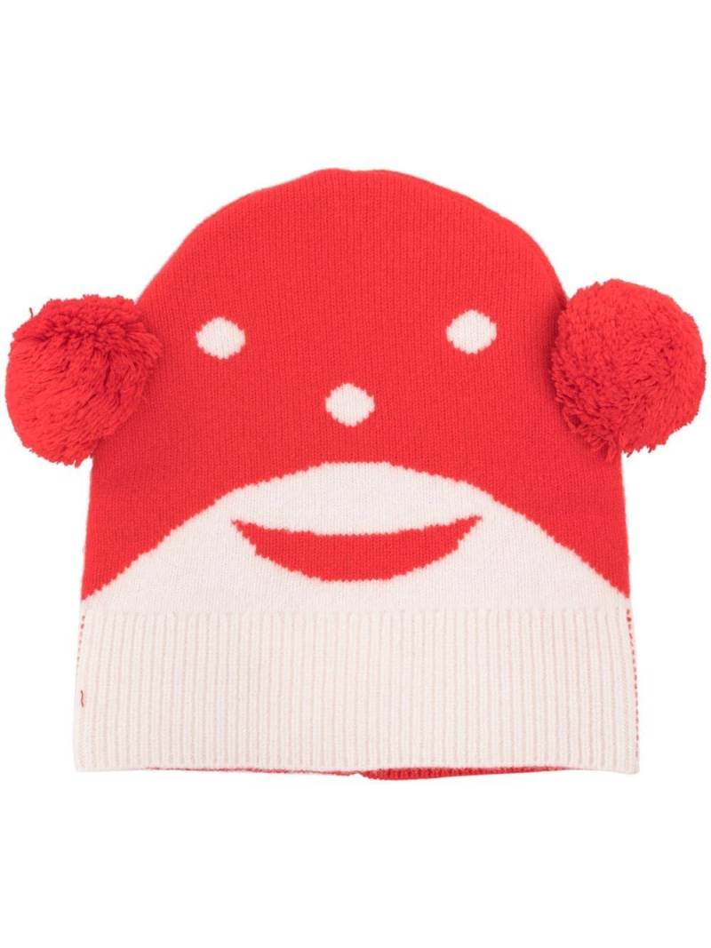 Walter Van Beirendonck pop-up animal ears beanie - Red von Walter Van Beirendonck