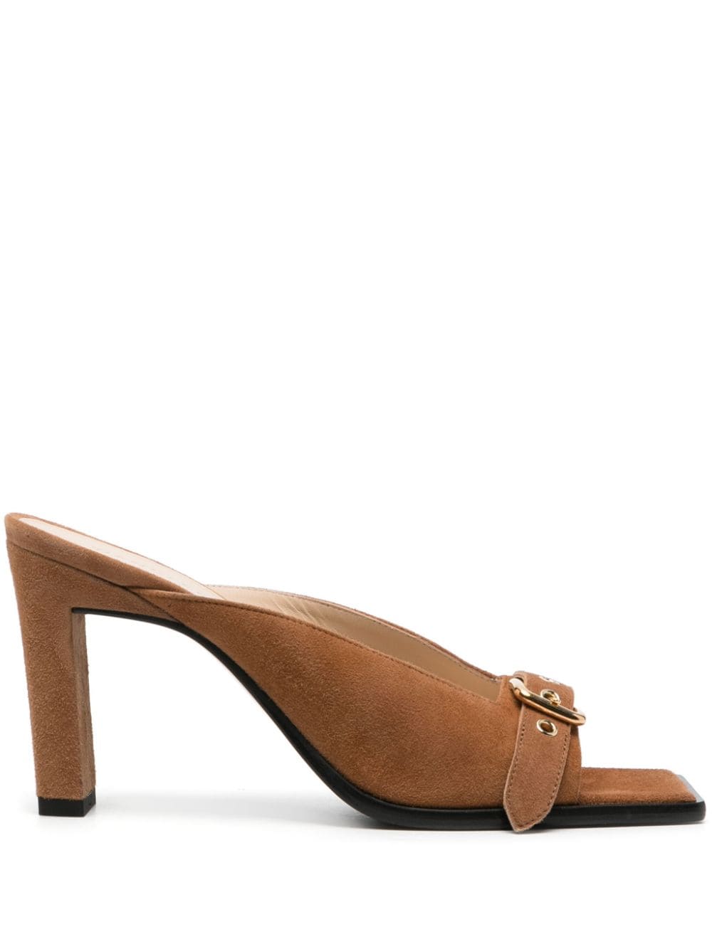 Wandler Isa 85mm sandals - Brown von Wandler