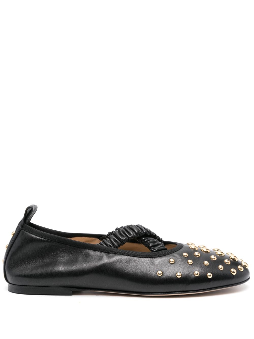 Wandler June leather ballerina shoes - Black von Wandler