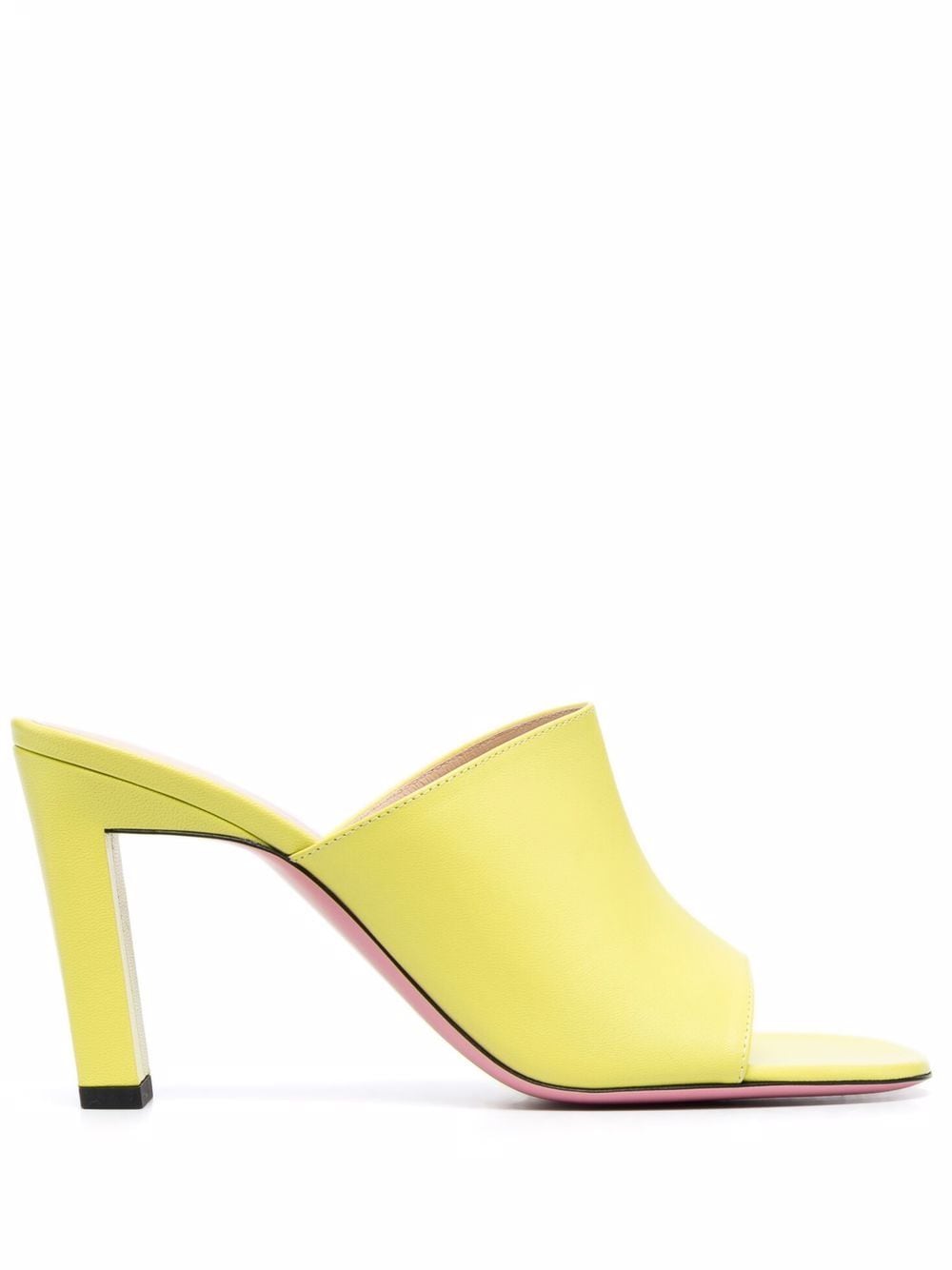 Wandler classic heeled mules - Yellow von Wandler