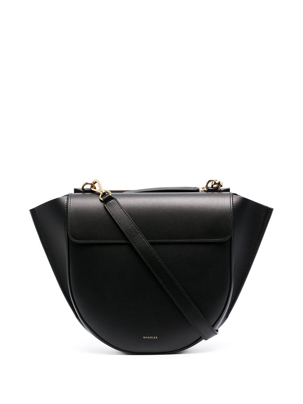 Wandler curved top handle bag - Black von Wandler