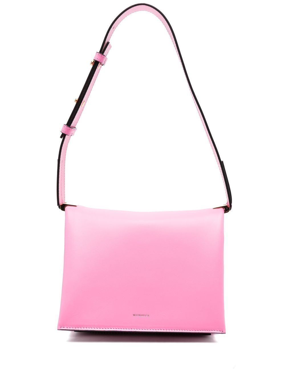 Wandler logo-detail leather shoulder bag - Pink von Wandler