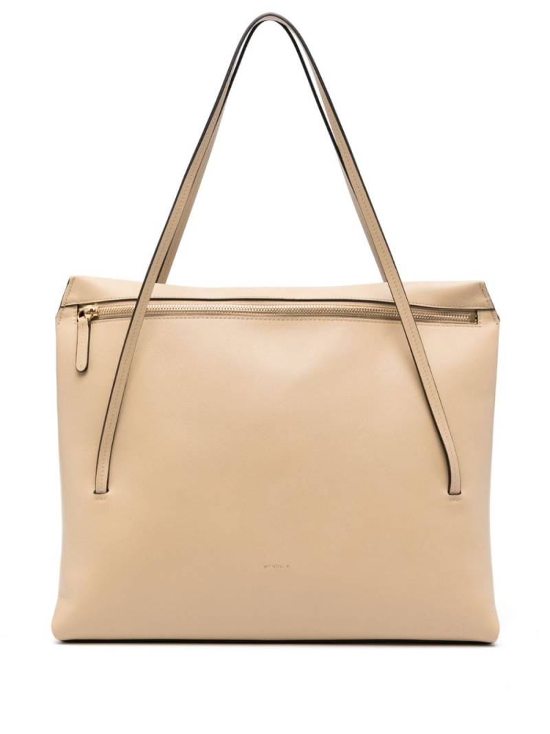 Wandler medium Jo leather tote bag - Neutrals von Wandler