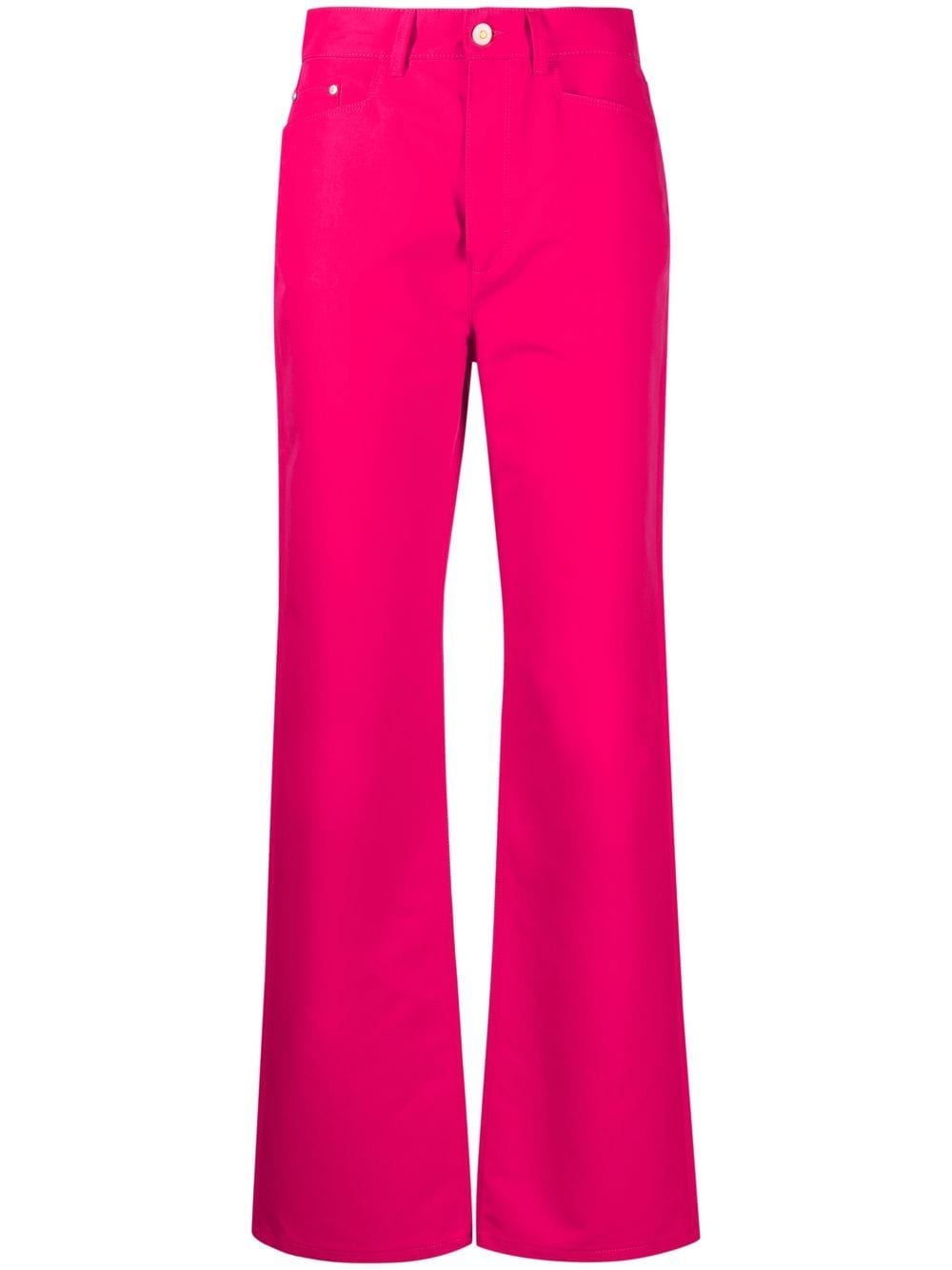 Wandler mid-rise straight-leg jeans - Pink von Wandler