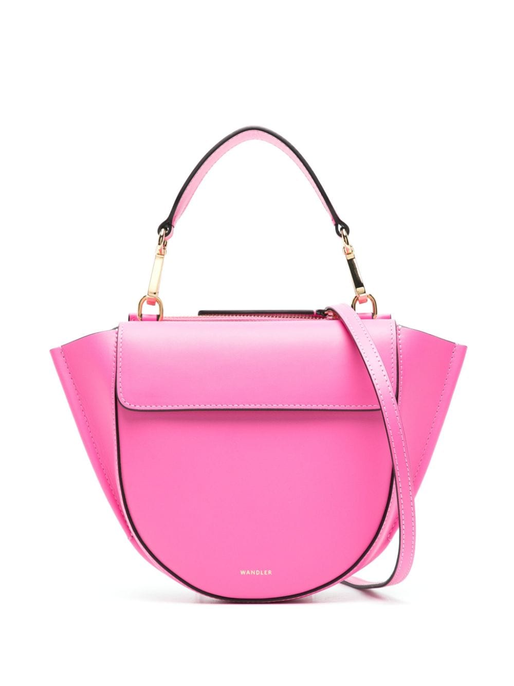 Wandler small Hortensia leather tote bag - Pink von Wandler