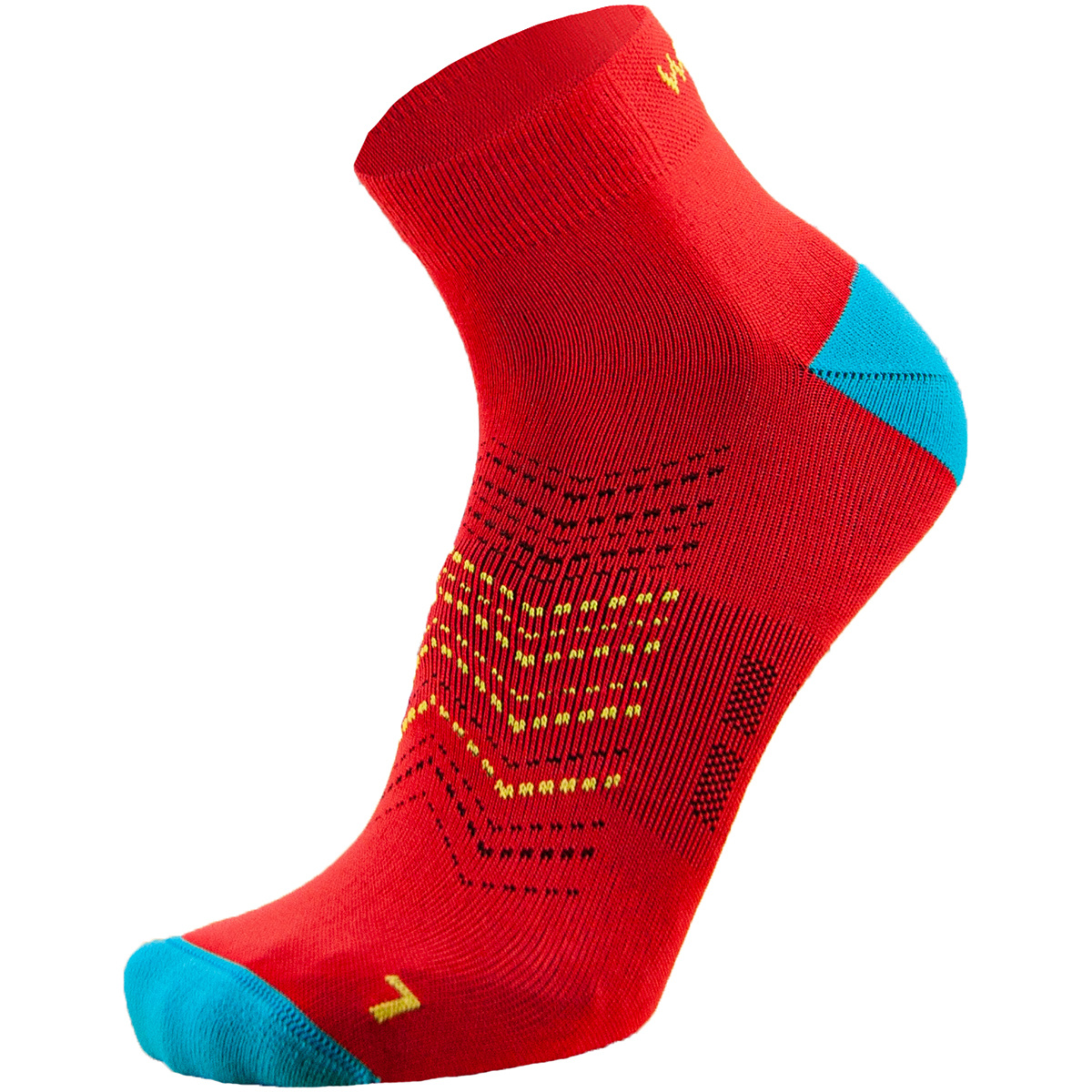 Wapiti Run Oekotec short GR01 Socken von Wapiti