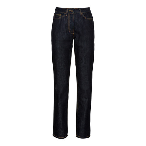 5-Pocket-Jeans aus reiner Bio-Baumwolle, darkblue 36 von Waschbär
