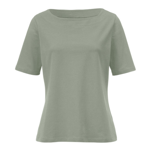 Tailliertes T-Shirt aus Bio-Baumwolle, schilf 40 von Waschbär