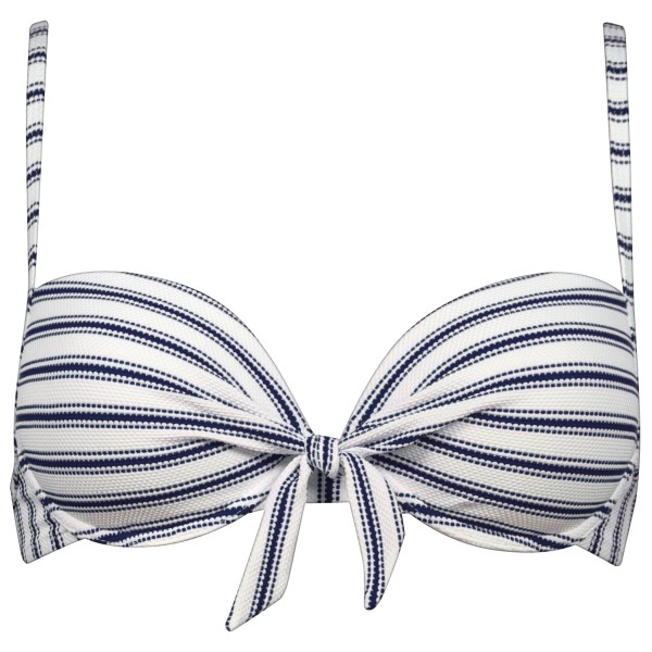 Watercult - Women's Seaside Splash Wired Bikini Top - Bikini-Top Gr 38 - Cup: C grau von Watercult