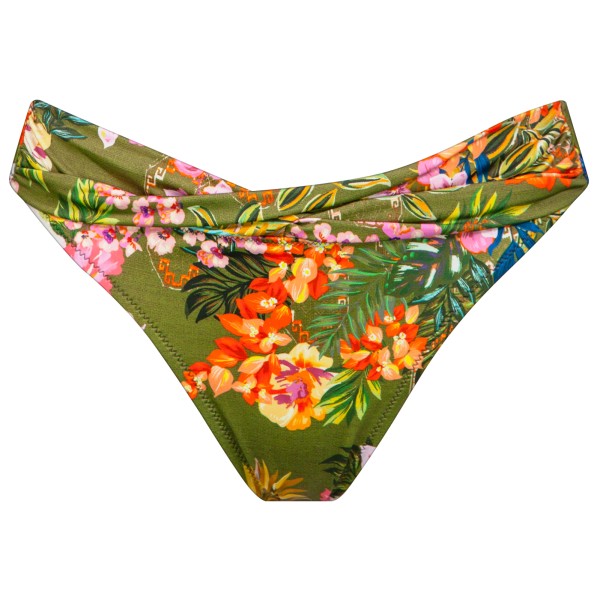 Watercult - Women's Sunset Florals Bikini Bottoms 640 - Bikini-Bottom Gr 38 oliv von Watercult