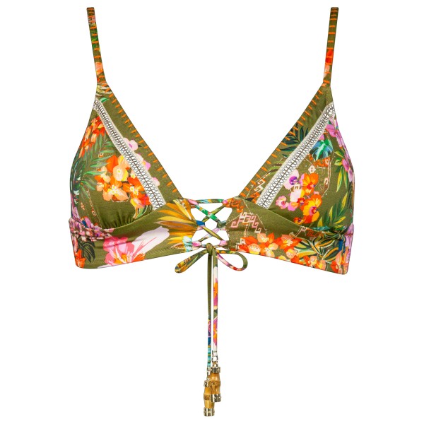 Watercult - Women's Sunset Florals Bikini Top 7033 - Bikini-Top Gr 38 - B weiß von Watercult