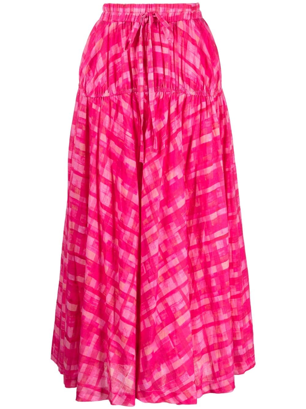 We Are Kindred Chloe tiered midi skirt - Pink von We Are Kindred