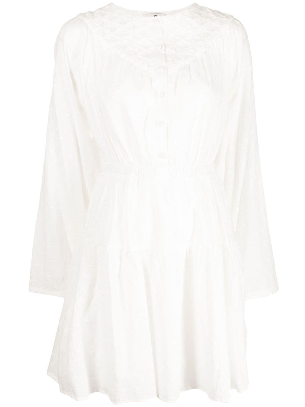 We Are Kindred Marybeth Honeycomb mini dress - White von We Are Kindred