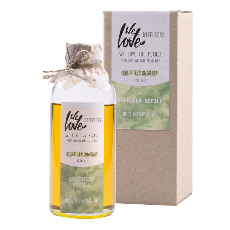 We Love The Planet - WLTP Raumduft Refill Light Lemongr.200ml von We Love the Planet