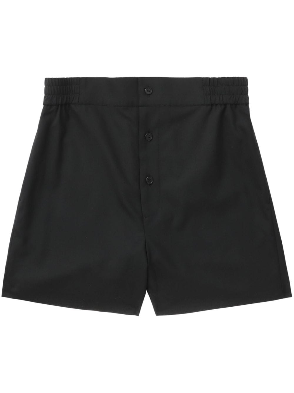 We11done high-waisted shorts - Black von We11done