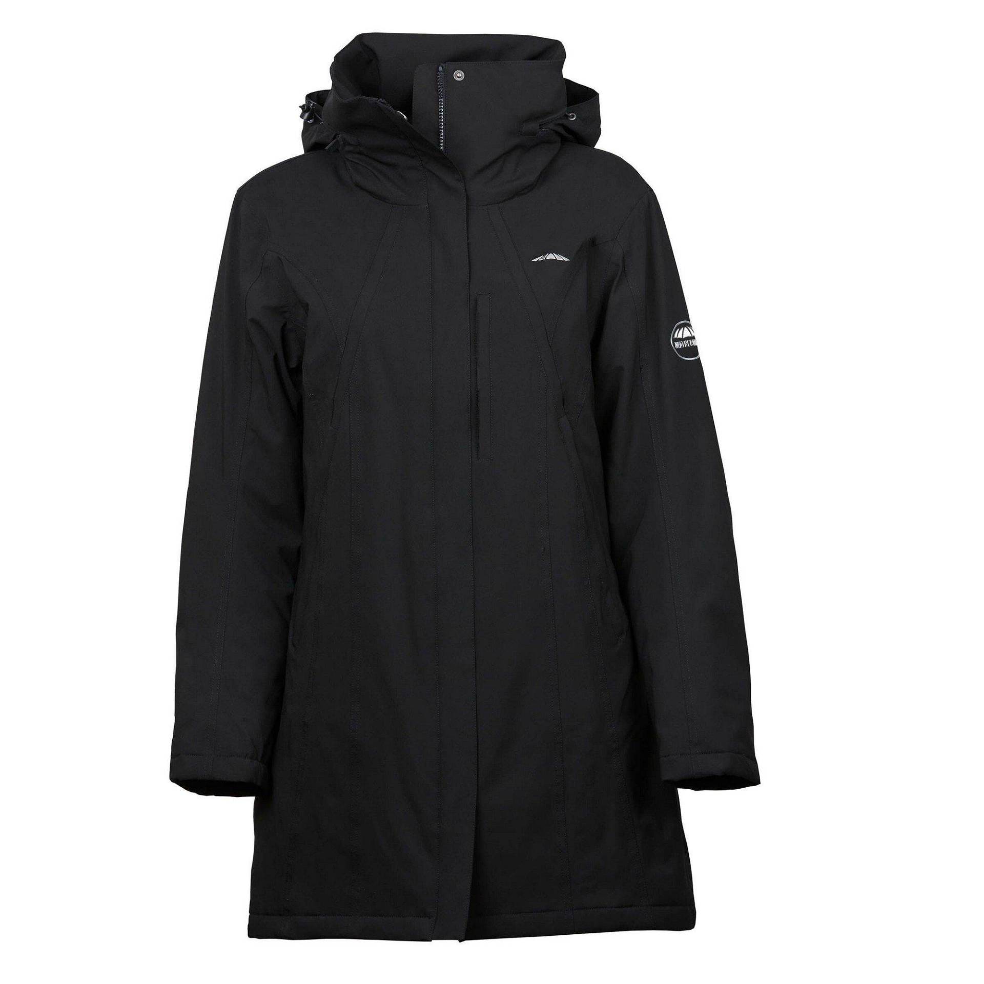 Kyla Jacke, Wasserfest Damen Schwarz XXS von Weatherbeeta