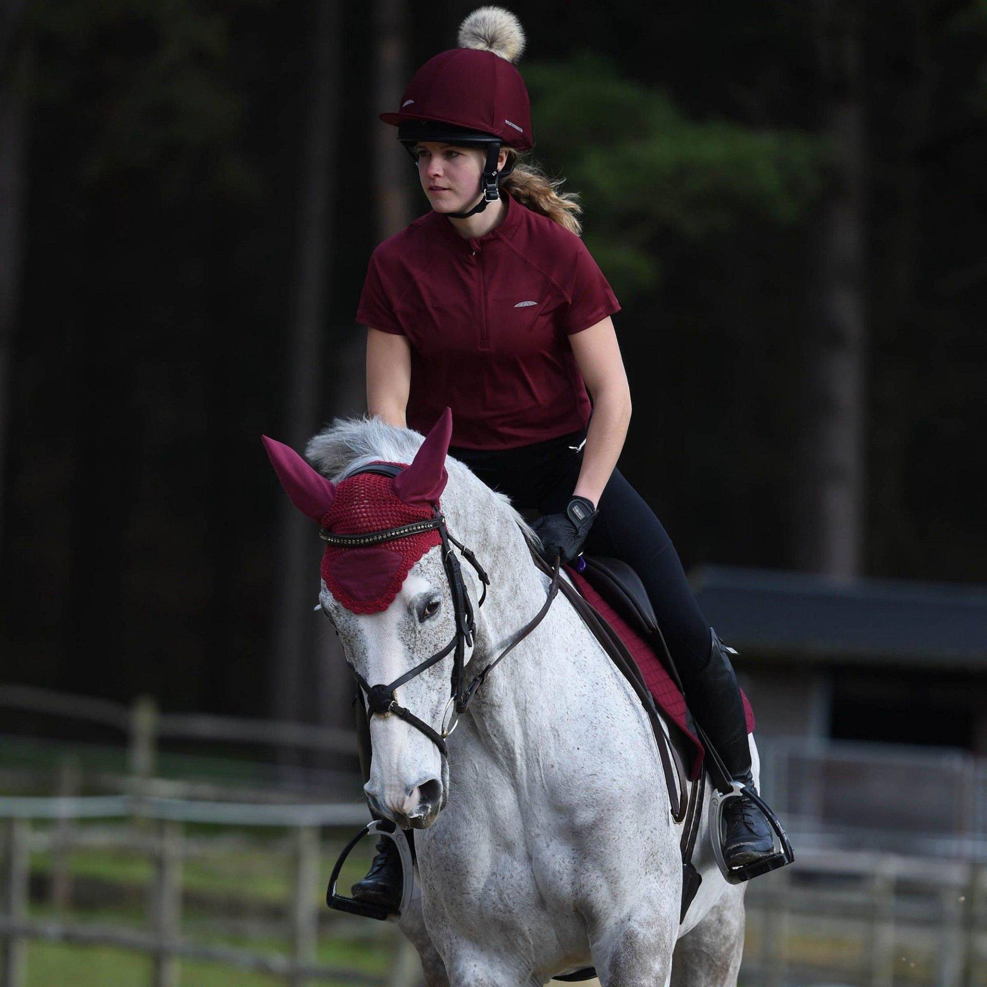 Prime Base Layer Oberteil Damen Bordeaux L von Weatherbeeta