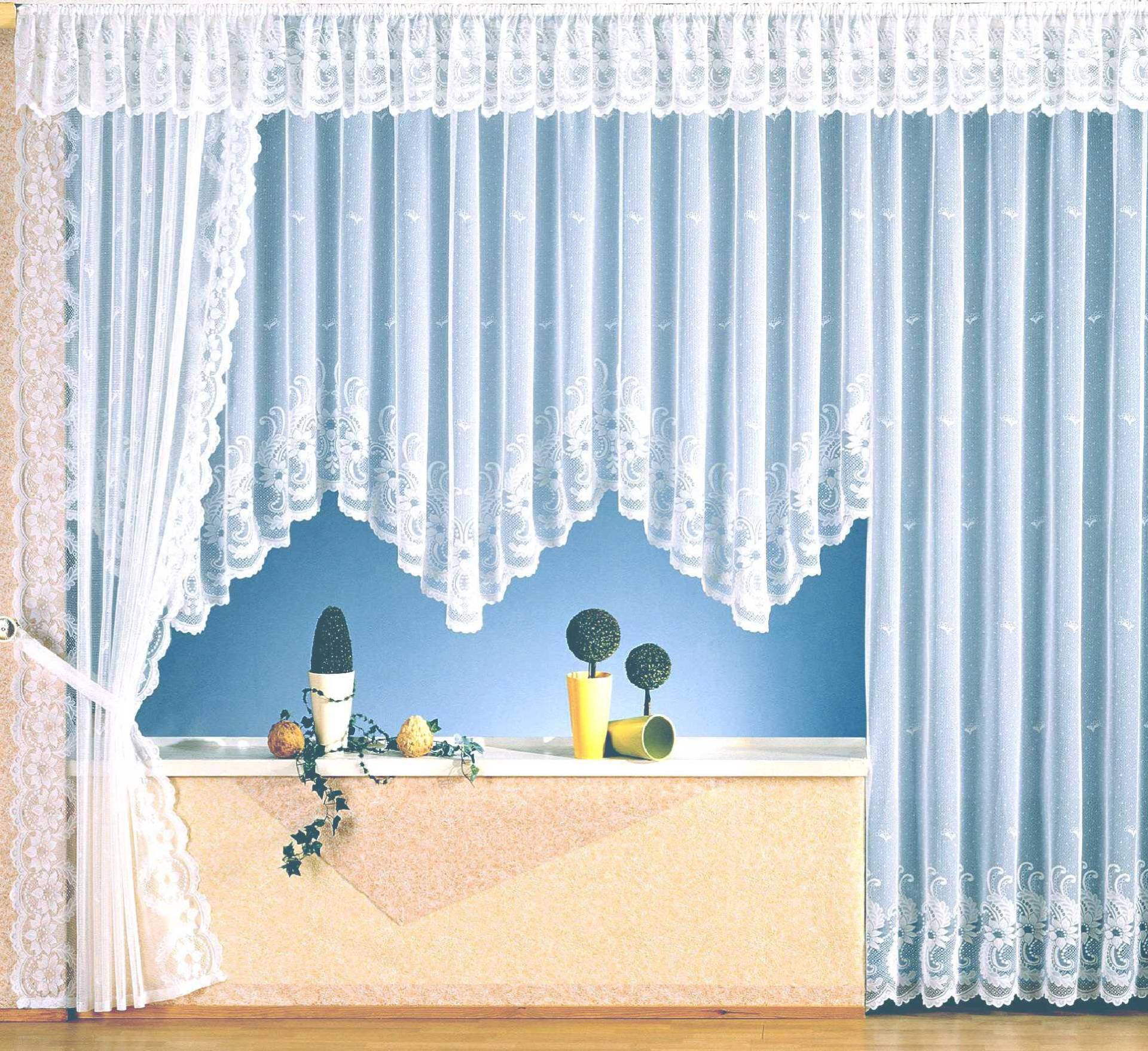 Weckbrodt Vorhang »Flensburg«, (1 St.), Seitenschal, Jacquard, strukturiert, halbtransparent, Gardine, Store von Weckbrodt