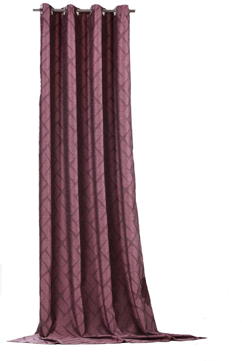 Weckbrodt Vorhang »Jasper«, (1 St.), Jacquard, Ösen, toller 3D-Effekt, blickdicht, Gardine, Store von Weckbrodt