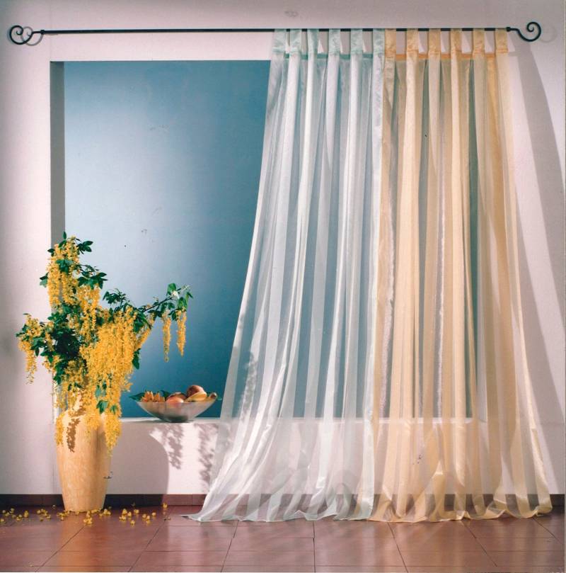 Weckbrodt Vorhang »Lara«, (1 St.), transparent, Organza, Gardine, Store von Weckbrodt