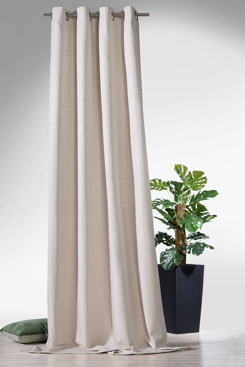 Weckbrodt Vorhang »Lucca«, (1 St.), Jacquard, blickdicht, Thermo, Verdunkelung, abdunkelnd, Gardine, Store von Weckbrodt