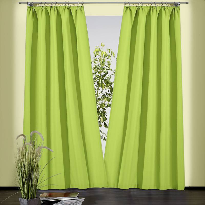 Weckbrodt Vorhang »Sento«, (1 St.), Baumwolle, blickdicht, matte Struktur, unifarben, Gardine, Store von Weckbrodt
