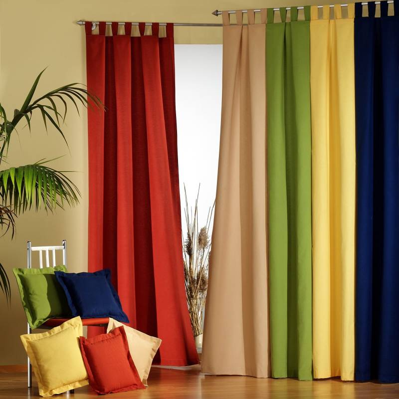 Weckbrodt Vorhang »Sento«, (1 St.), Baumwolle, blickdicht, matte Struktur, unifarben, Gardine, Store von Weckbrodt
