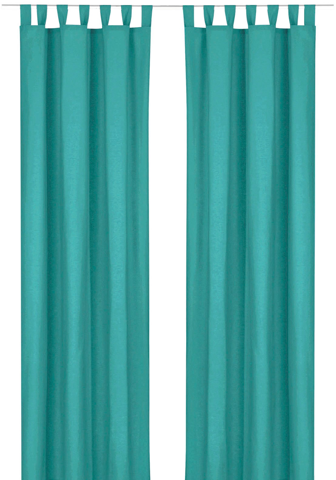 Weckbrodt Vorhang »Sento«, (1 St.), Baumwolle, blickdicht, matte Struktur, unifarben, Gardine, Store von Weckbrodt