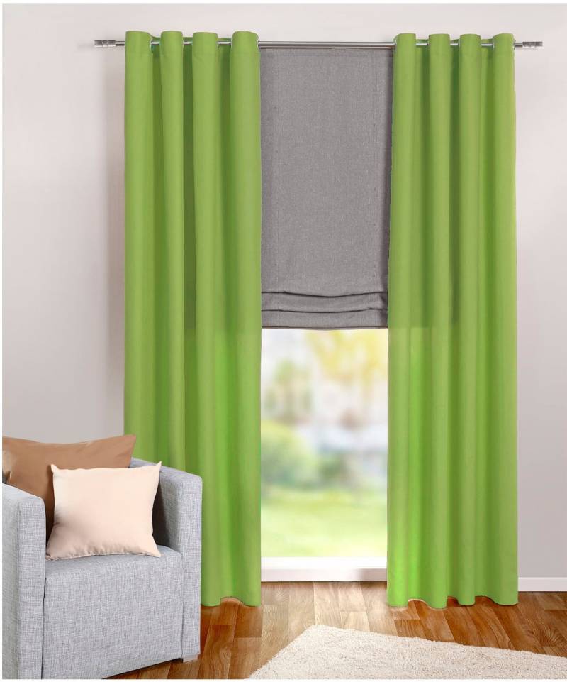 Weckbrodt Vorhang »Vito«, (1 St.), Microvelour, blickdicht, Unifarben, Gardine, Store von Weckbrodt