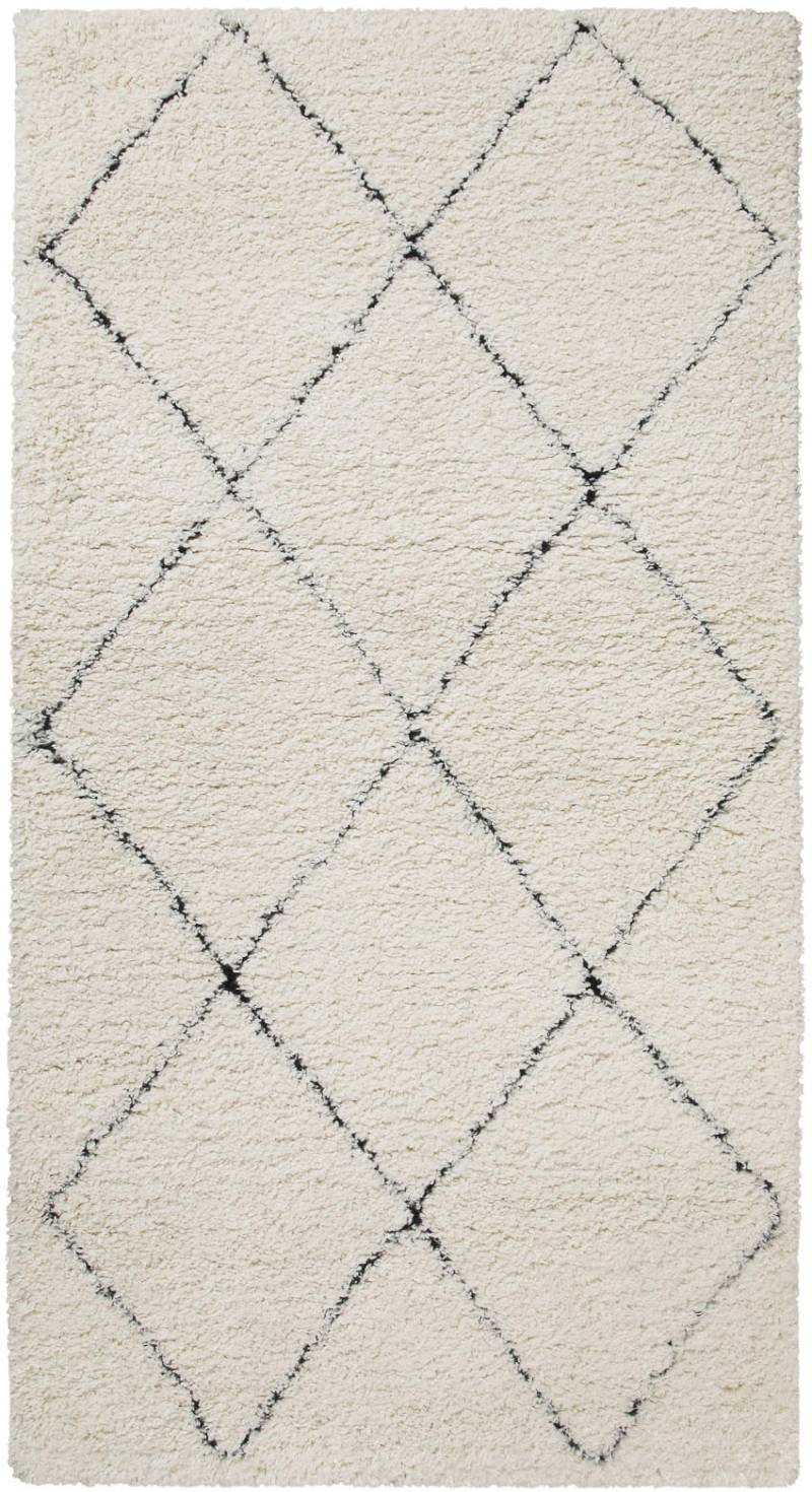 Wecon home Hochflor-Läufer »STUDIO two«, rechteckig, 35 mm Höhe, weicher und kuscheliger Flor, Wohnzimmer, Schlafzimmer, im Berber-Stil von Wecon Home