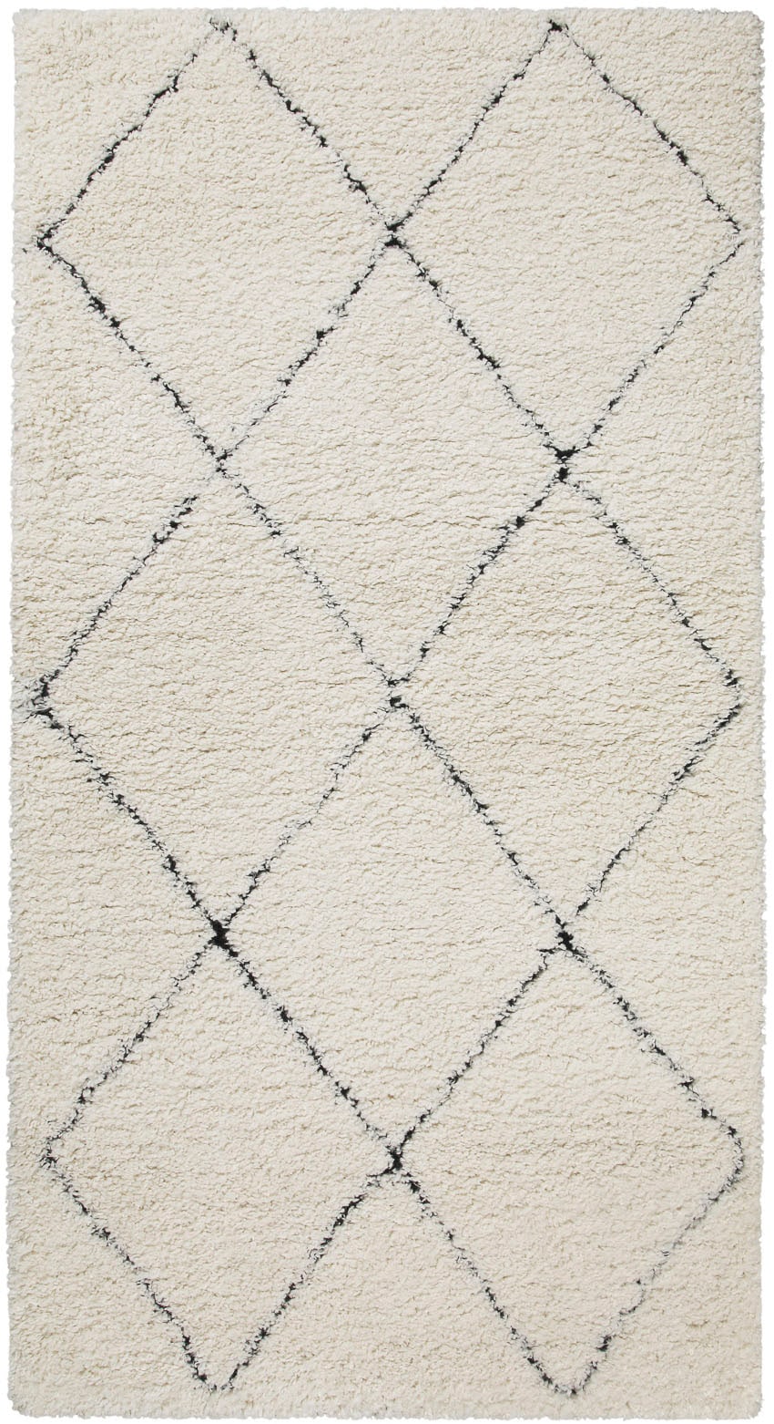 Wecon home Hochflor-Läufer »STUDIO two«, rechteckig, 35 mm Höhe, weicher und kuscheliger Flor, Wohnzimmer, Schlafzimmer, im Berber-Stil von Wecon Home