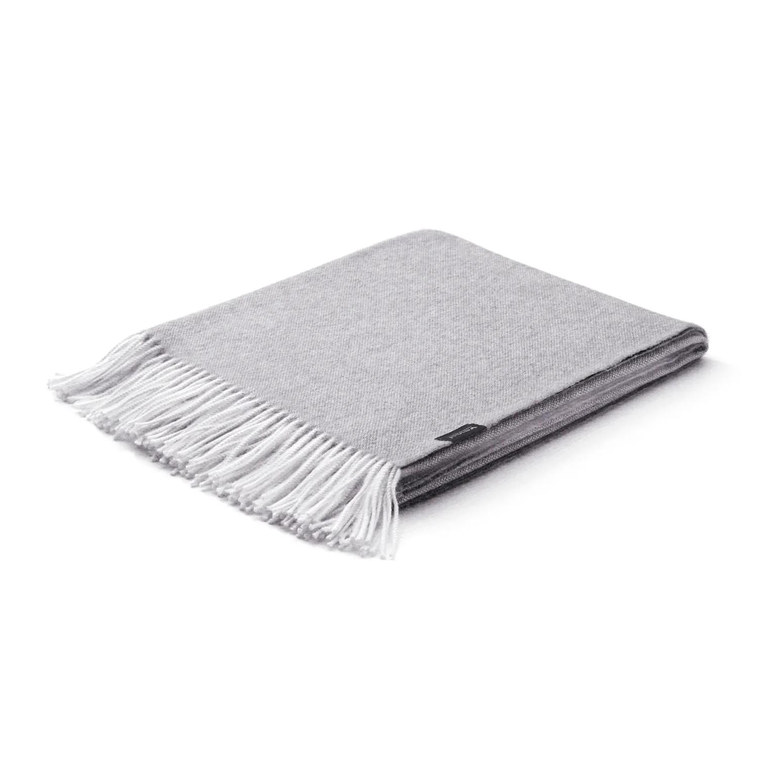 Decke Cielo, Farbe grey von Weich Couture Alpaca
