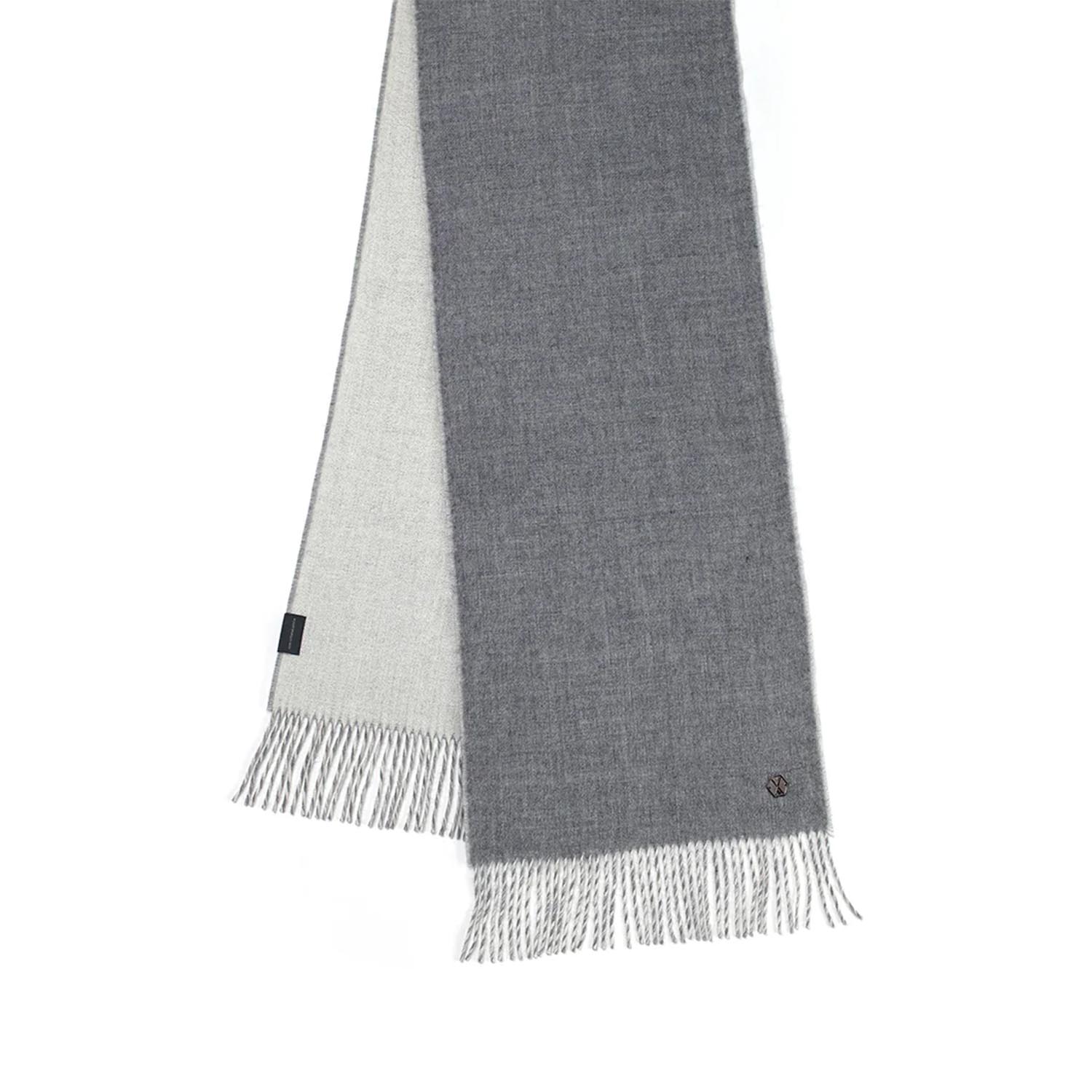 Schal Reversa, Farbe dark grey von Weich Couture Alpaca