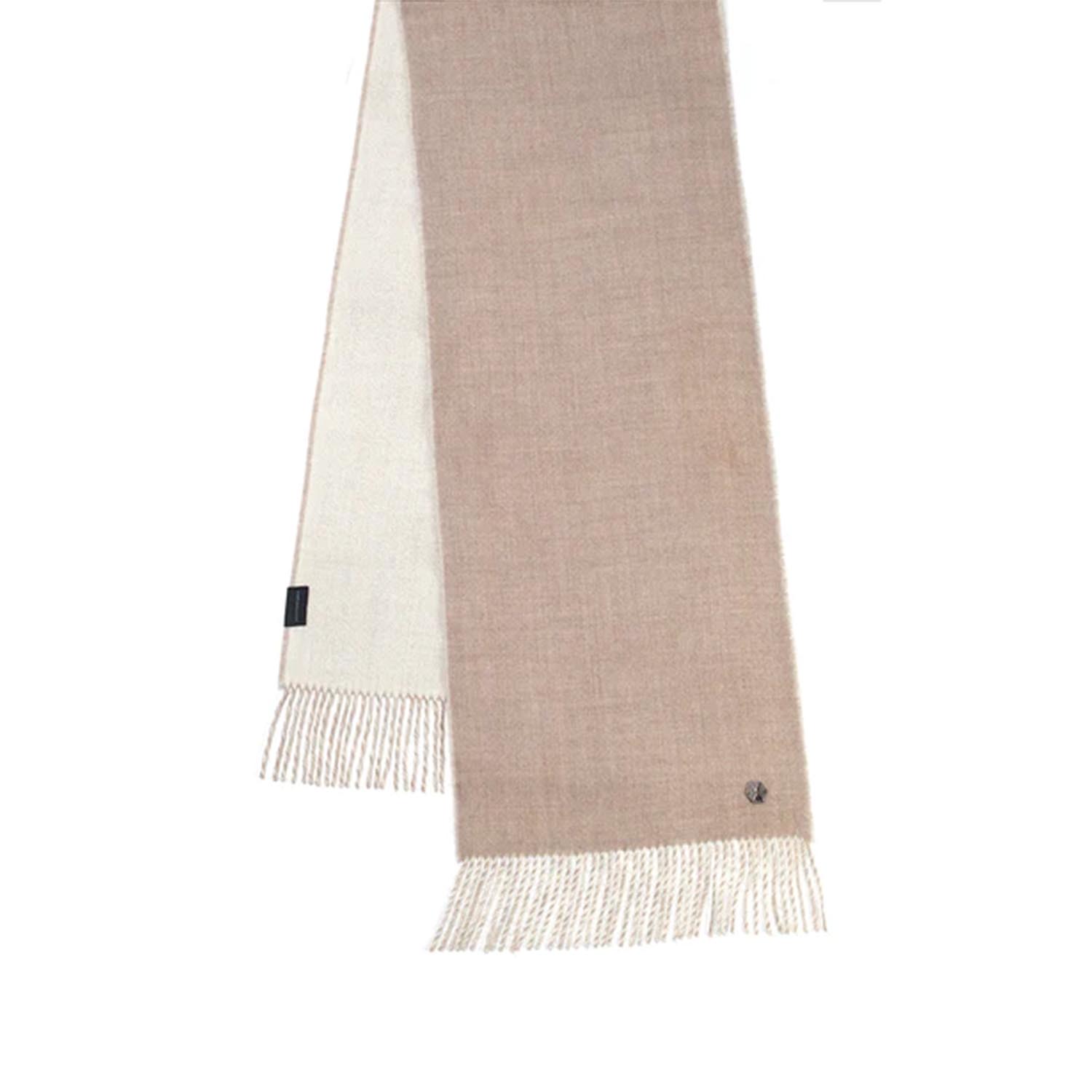 Schal Reversa, Farbe taupe von Weich Couture Alpaca