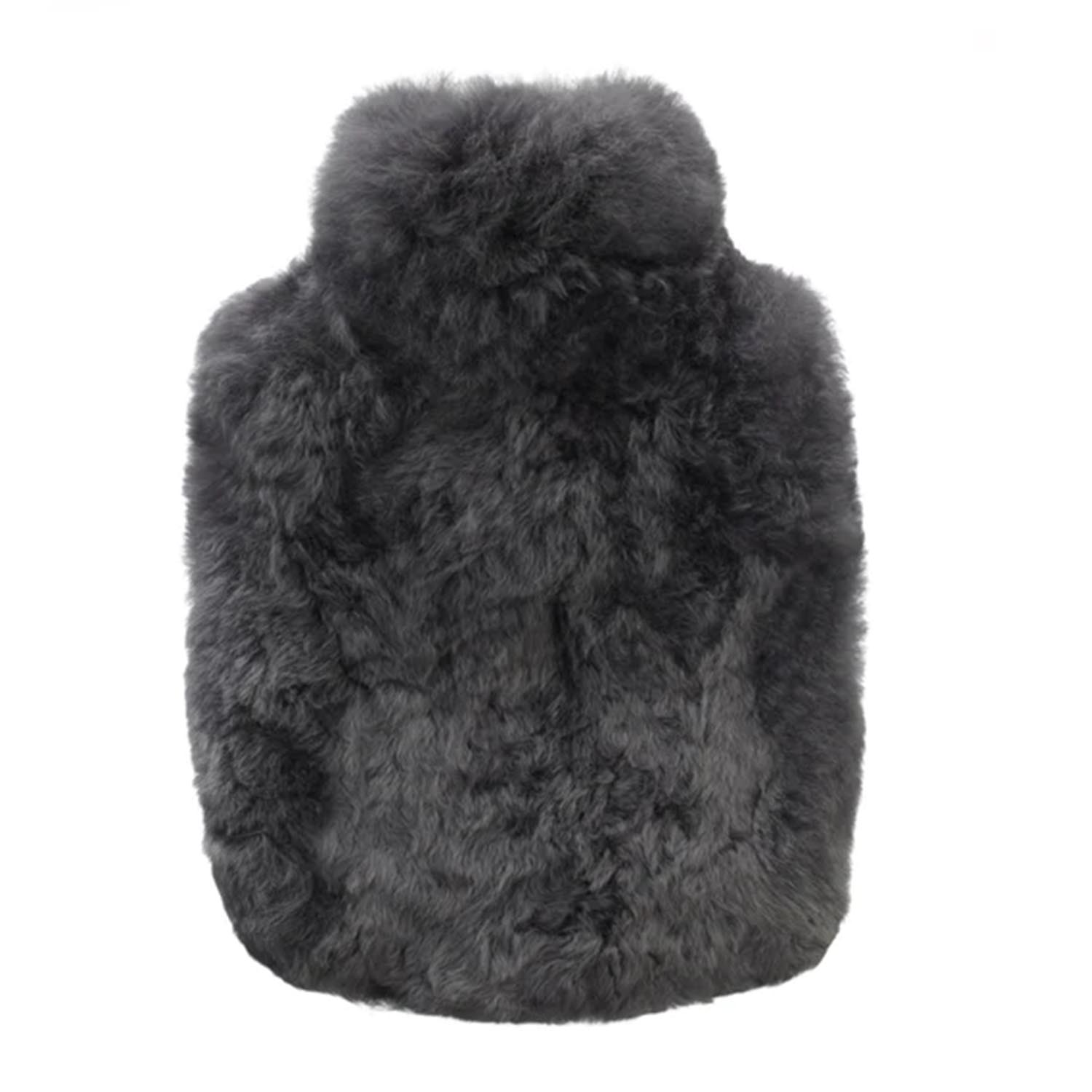Wärmeflasche Calmo, Farbe graphite grey, Grösse regular (1,8l) von Weich Couture Alpaca
