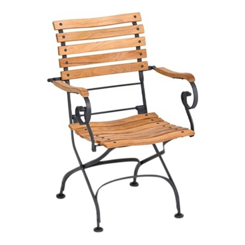 Classic Sessel, Gestell weiss 01, Belattung geschwungen von Weishäupl