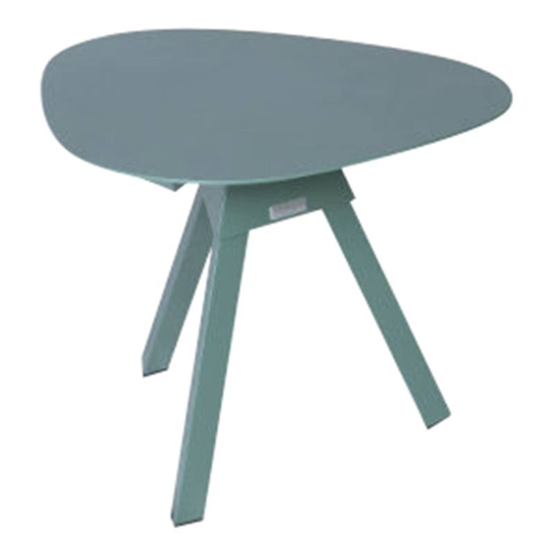 Flow Beistelltisch, Farben graumetallic 08 von Weishäupl