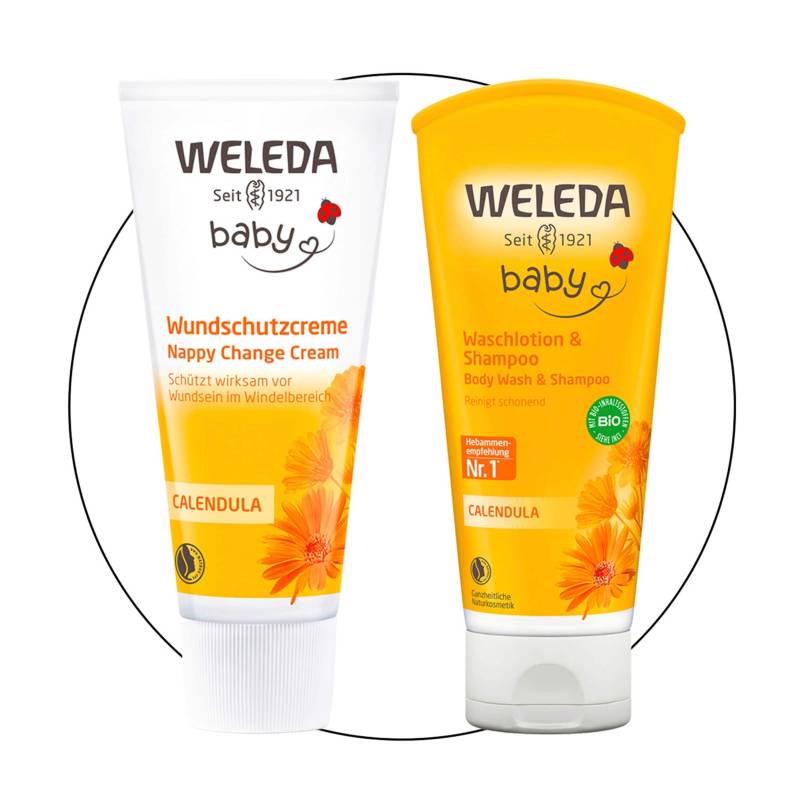 Bundle Calendula Baby Geschenkset von Weleda
