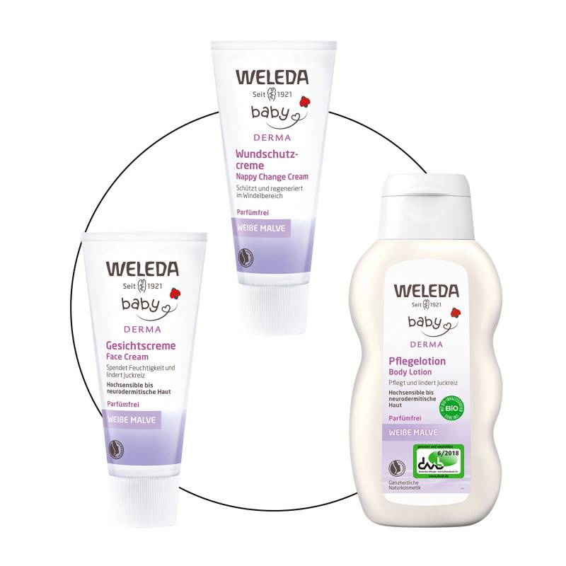 Bundle Weiße Malve Set von Weleda