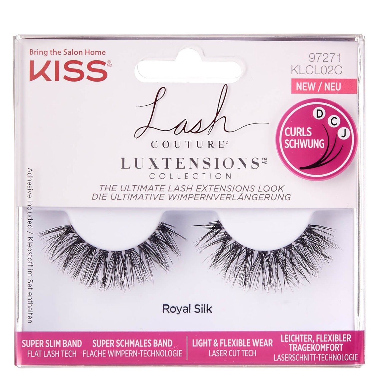 KISS Lashes - Couture LuXtension Royal Silk KISS Lashes - Couture LuXtension Royal Silk von KISS