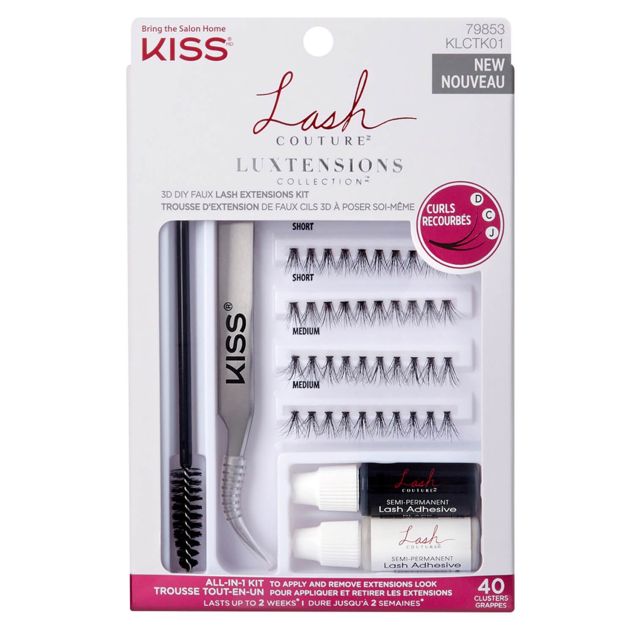 KISS Lashes - Couture LuXtension Cluster Kit KISS Lashes - Couture LuXtension Cluster Kit von KISS