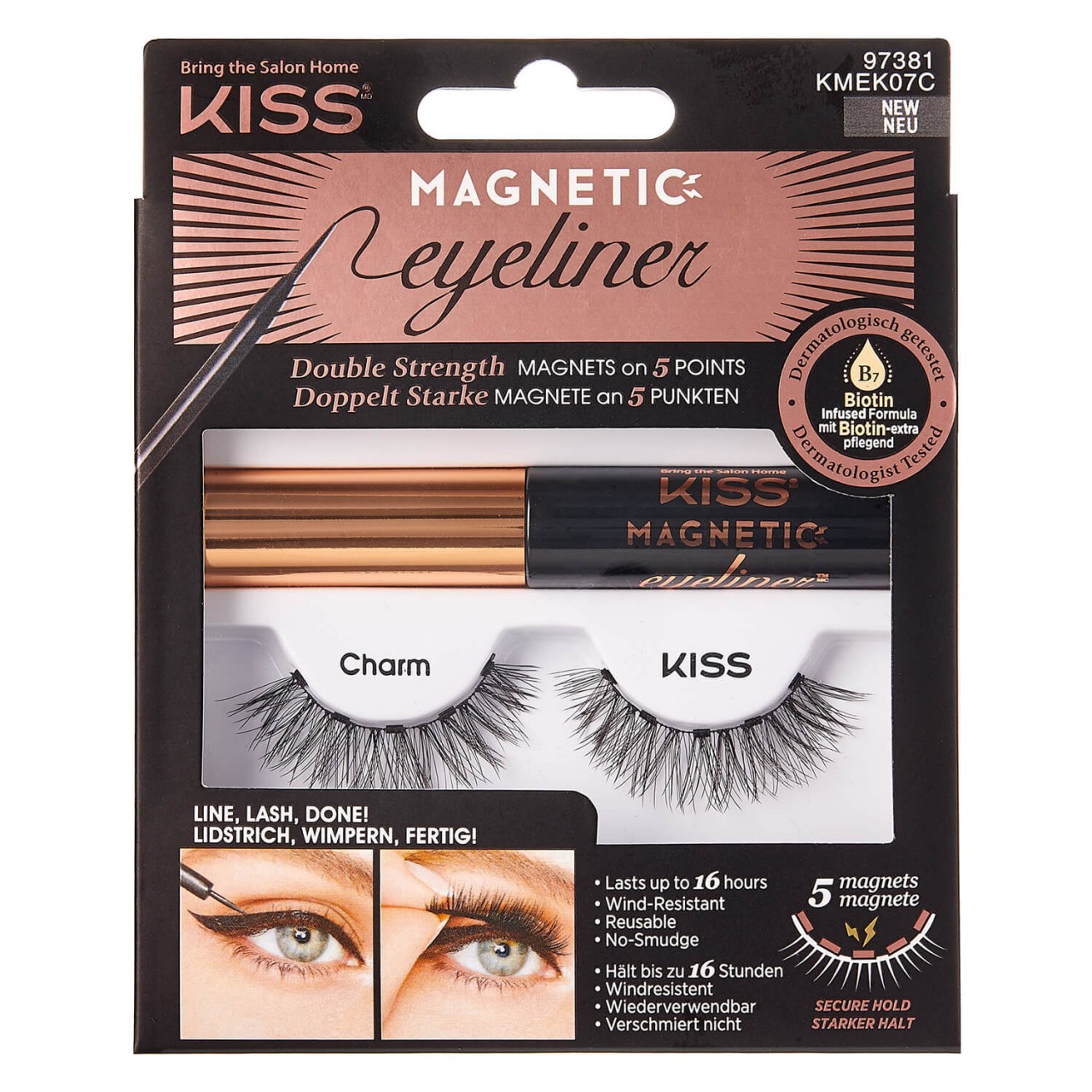 KISS Lashes - Magnetic Eyeliner/Eyelash Kit KISS Lashes - Magnetic Eyeliner/Eyelash Kit von KISS