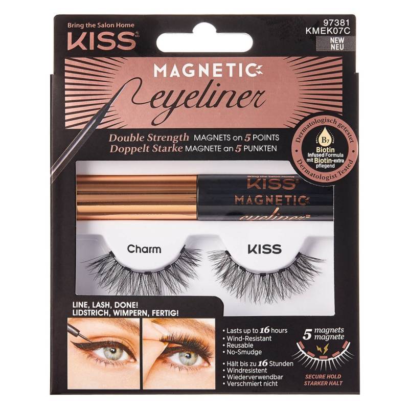 KISS Lashes - Magnetic Eyeliner/Eyelash Kit von KISS