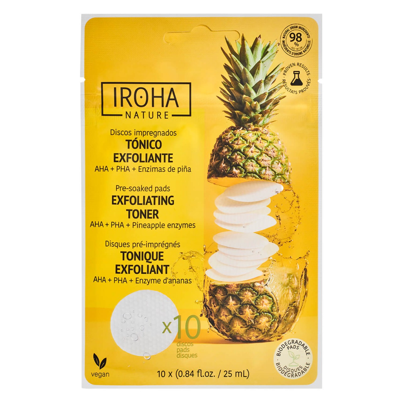 Iroha Nature - Exfoliating Toner Pads Iroha Nature - Exfoliating Toner Pads von IROHA