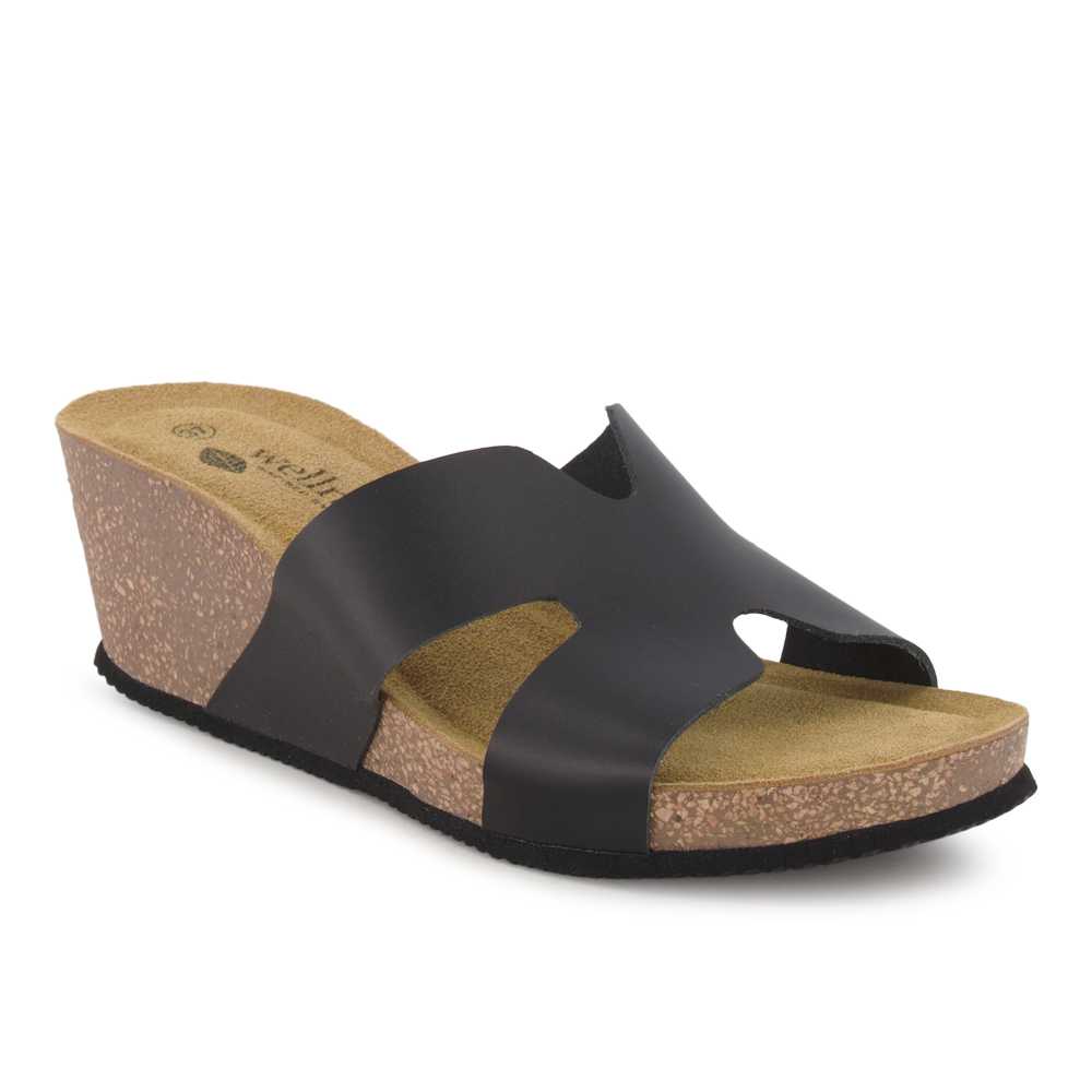 Wellness, Flache Pantolette von Wellness
