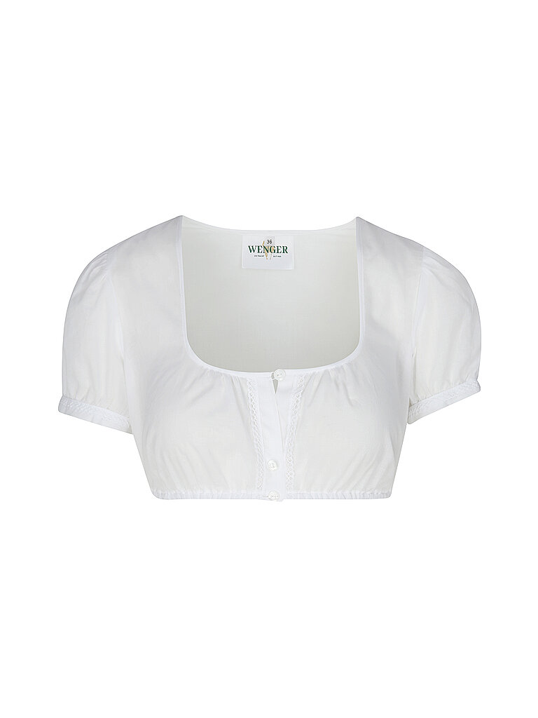 WENGER Dirndlbluse GISELA weiss | 32 von Wenger