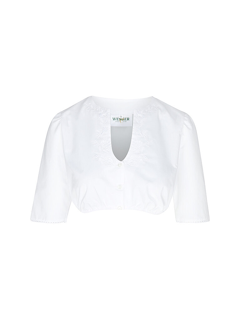 WENGER Dirndlbluse ROSI weiss | 38 von Wenger