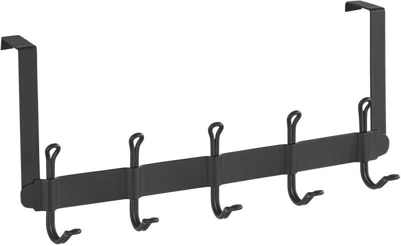 WENKO Türhaken »Modell Nostalgie«, Türgarderobe, Hakenleiste mit 5 Haken, für einen Türfalz von 2 cm von Wenko
